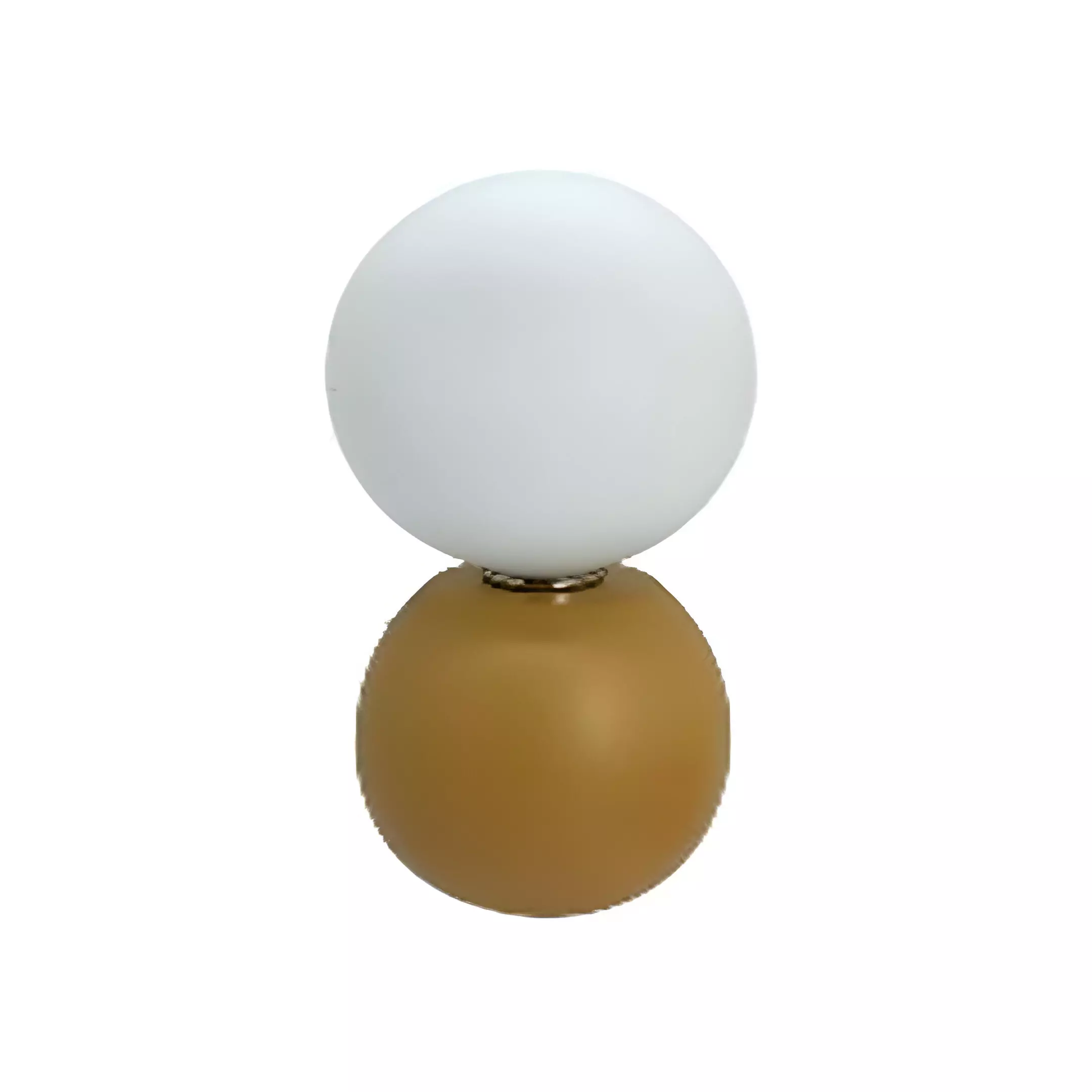 LAMPARA DE MESA 21.5CM 604-2404040 N24-2404040 CREMA/BLANCO