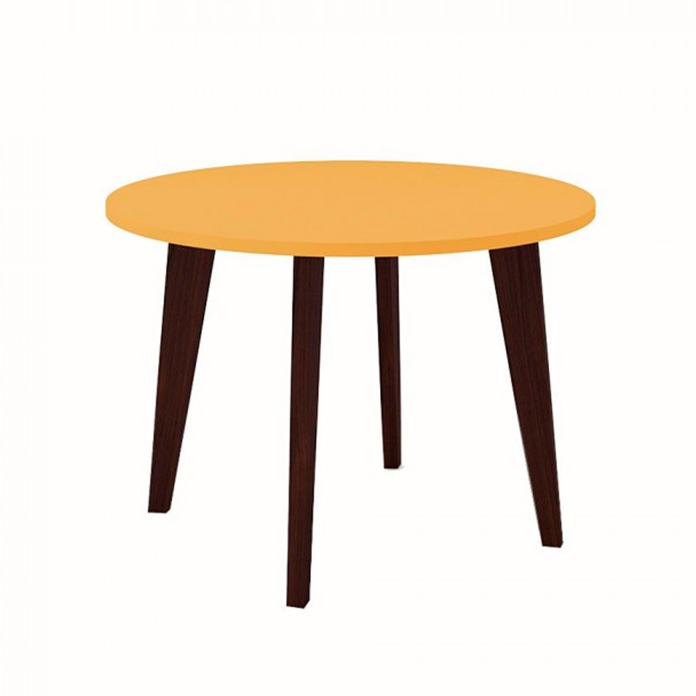 MESA DE CENTRO 58X40X58CM (852-RT3082-1405634) AMARILLO/CHOCO