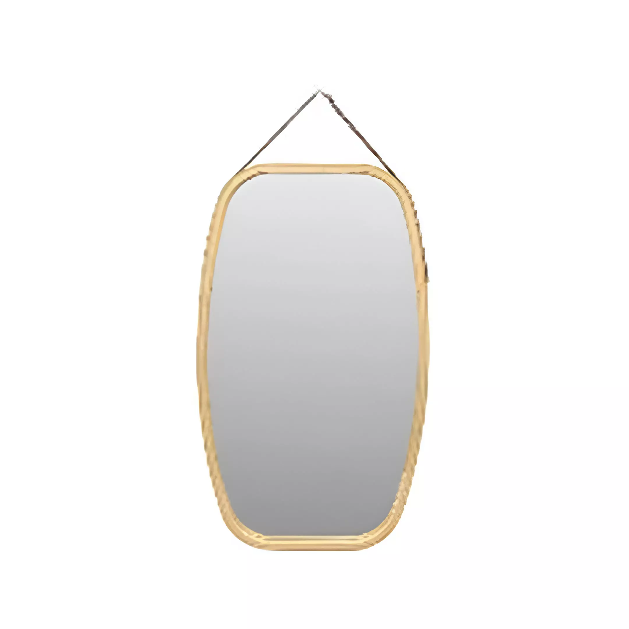 ESPEJO DE PARED 43.5X77CM 729-2403836 CREMA