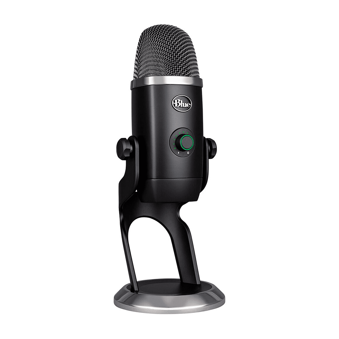 MICROFONO BLUE PROFESIONAL YETI X MIC BLACKOUT PARA CREACION Y STREAMING NEGRO 87988