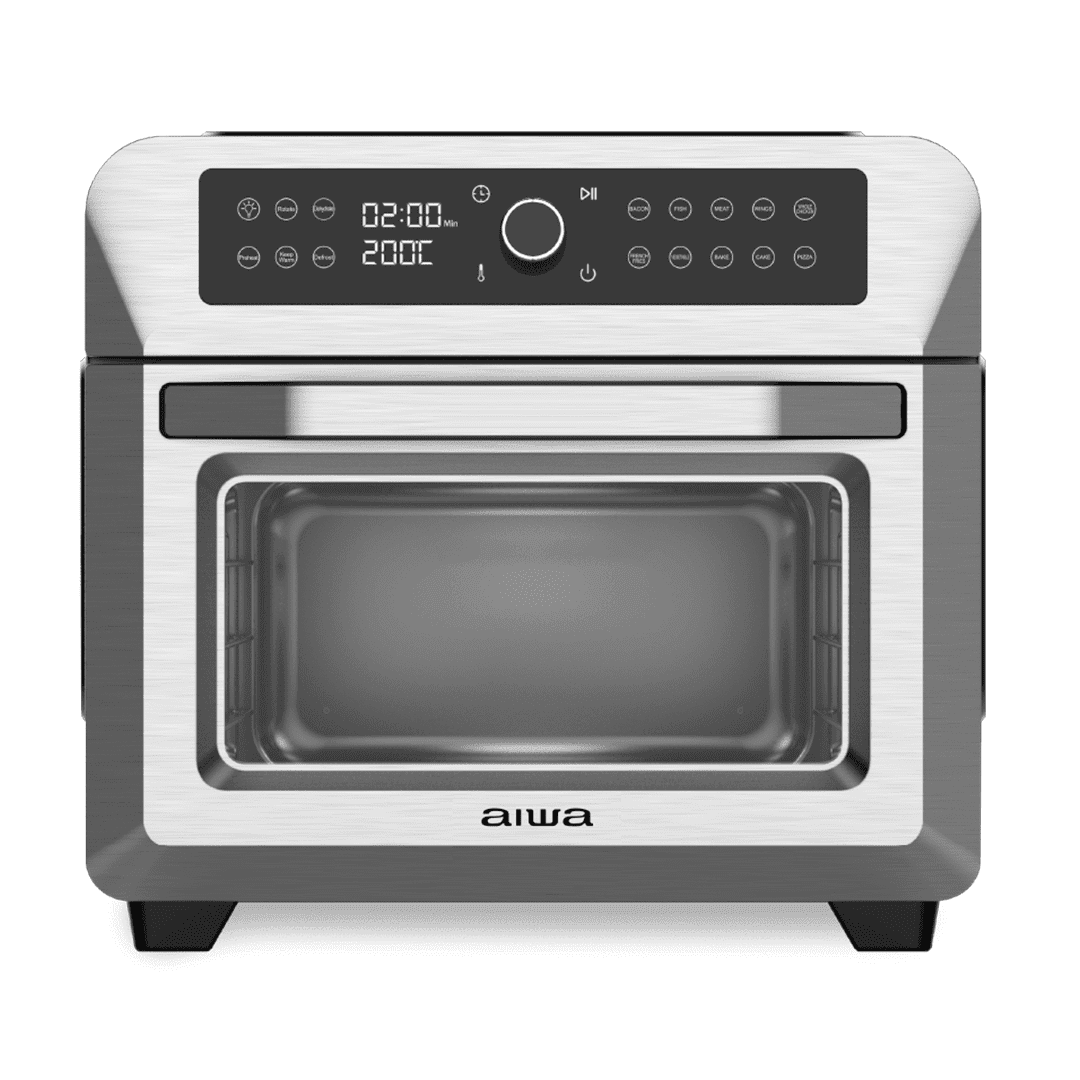 HORNO TOSTADOR AIWA AWHAFOT2401 CON FREIDORA DE AIRE 24 LTS ACERO