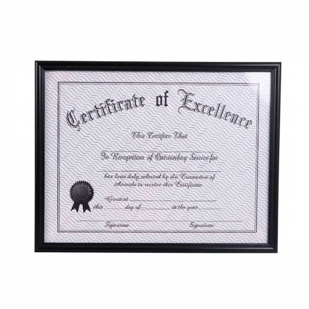 PORTA CERTIFICADOS 8.5X11" 712-38390 NEGRO