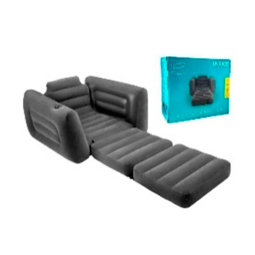 SILLON INFLABLE 46"X88"X26" 800-66551 GRIS