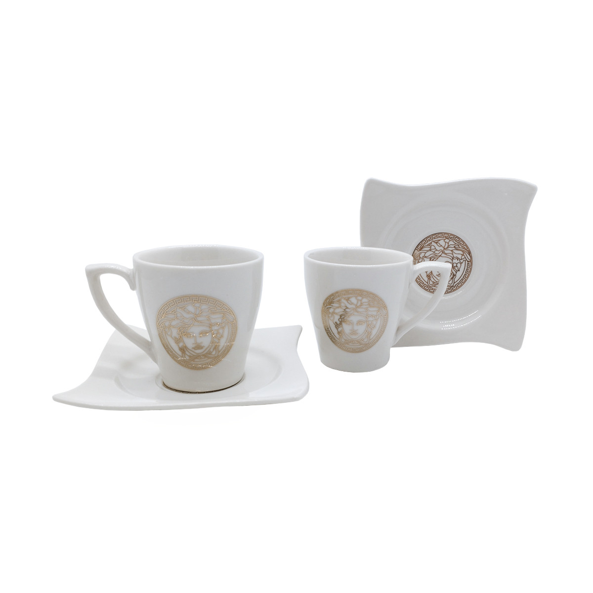 JUEGO JM060 DE TAZA DE CAFE 6 TAZAS 6 PLATOS COFFEE 12 PCS