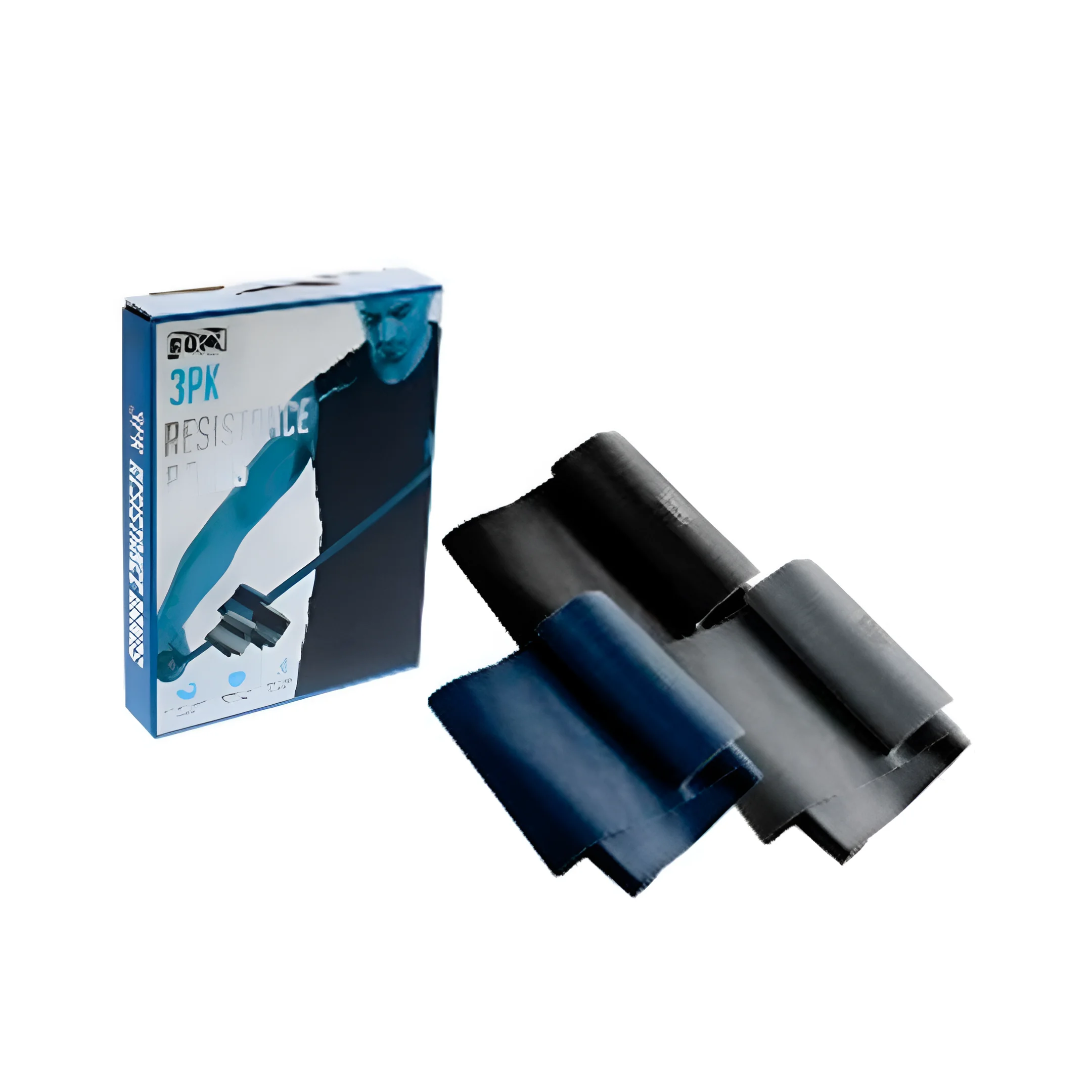 BANDAS D/RESISTENCIA 4 PZAS 965-EBE-RSTB-NVY COLORES SURTIDOS