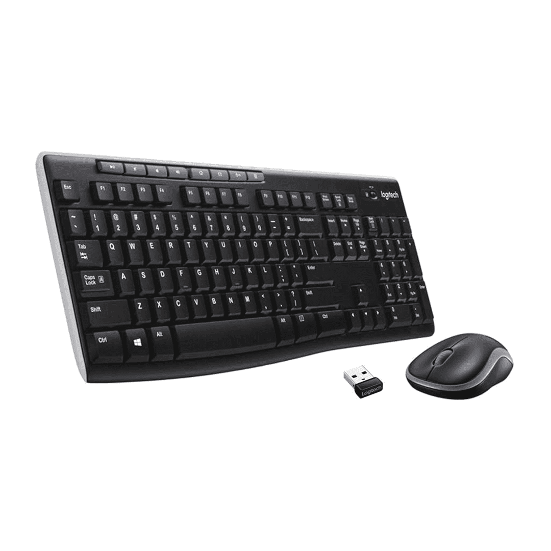 COMBO TECLADO / RATON INALAMBRICO LOGITECH MK270 920-004536 NEGRO 55654