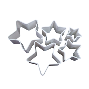 CORTA PLASTI ESTRELLA TS-F930 5 PCS SUPPLIES 10 X 4 cm