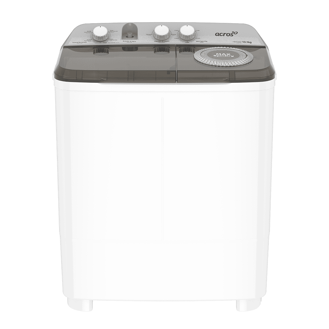 LAVADORA ACROS ALD1035JE SEMI AUTOMATICA DOBLE TINA 10.Kg BLANCA