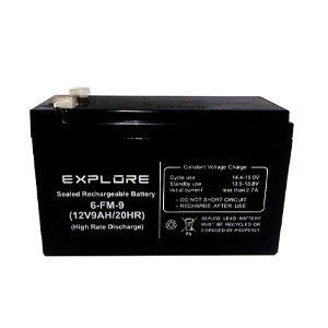 BATERIA EXPLORE UPS 6-FM-9 (12V9AH/20HR 27337