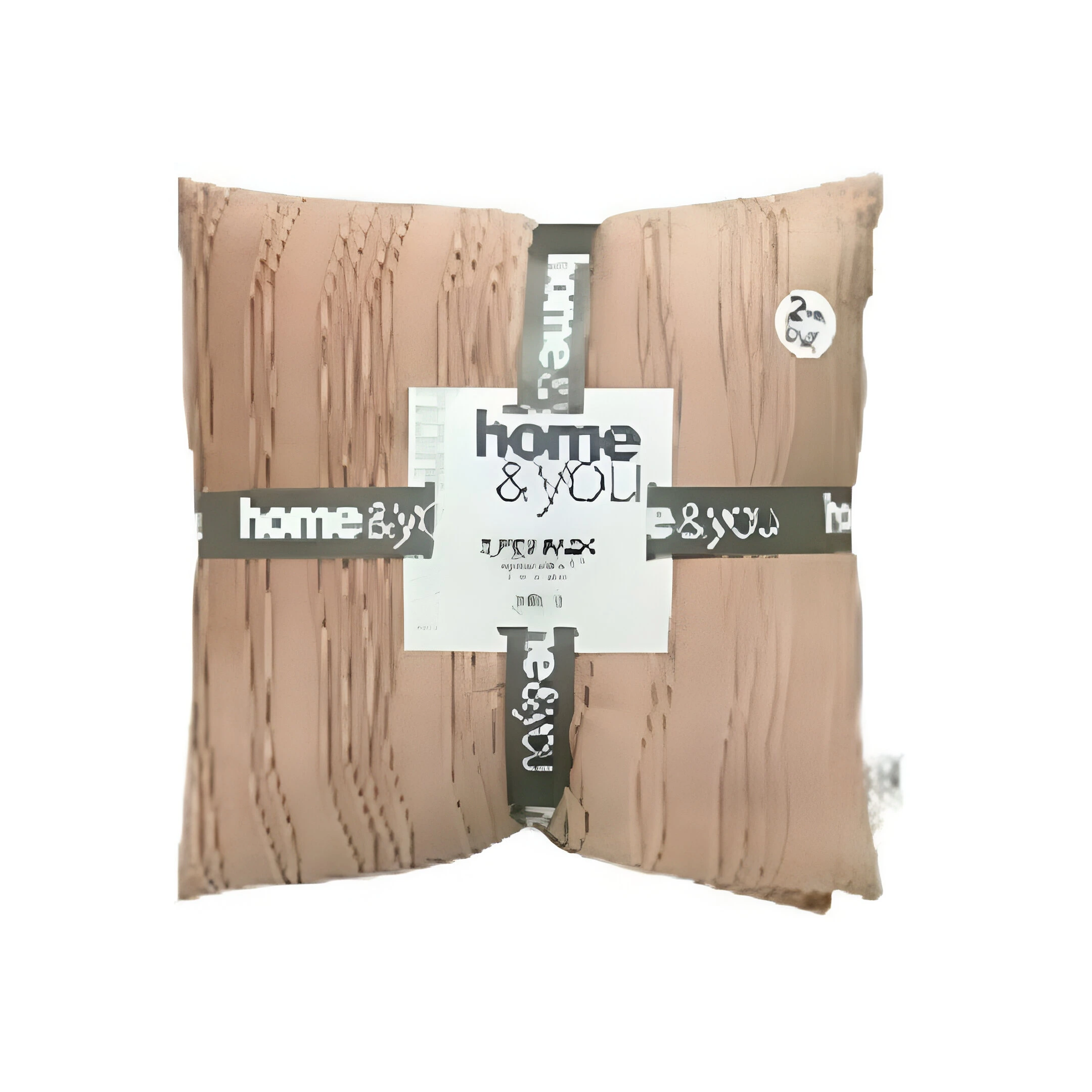 COJINES DECPORATIVOS 2 PCS 18X18" 730-1447169 CREMA